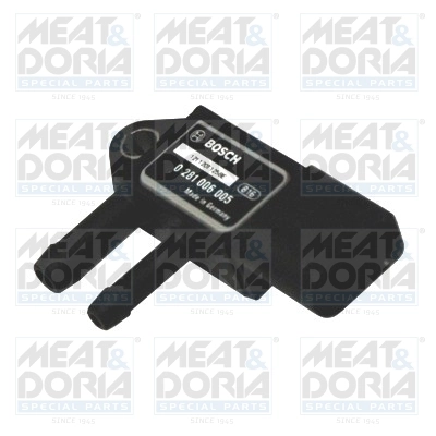 Sensor, exhaust pressure
